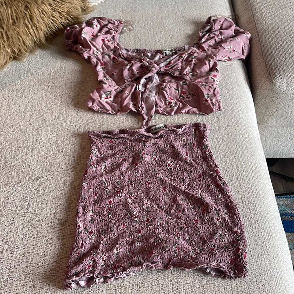 Cute skirt set